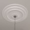 Ekena Millwork Giana Ceiling Medallion (Fits Canopies up to 7 7/8"), 32 5/8"OD x 1 1/2"P, Primed White CM32GI - alternate 9
